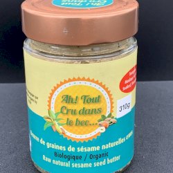 Beurre de graines de sésame naturelles (non décortiquées)