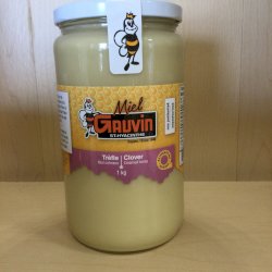 Miel de trèfles crémeux 1kg
