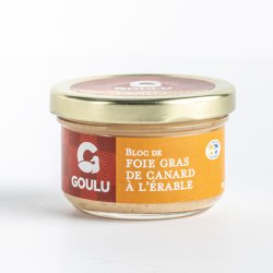 Bloc de foie gras à l’érable