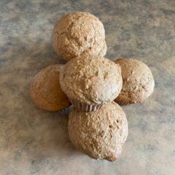 muffins saveurs variées ( 2 muffins carottes ) 2 muffins avoine, canneberges et érable,   et 2 muffins chocolat