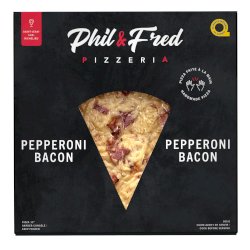 Pizza Pepperoni-Bacon 12″