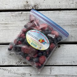 Bleuets, fraises et framboises congelés 450 g