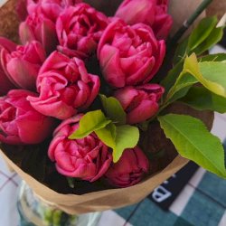 Bouquet de tulipes Roses
