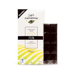 Chocolat 70% à l'huile de caméline