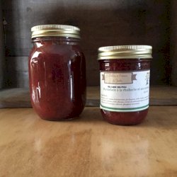 Marmelade rhubarbe et aux cerises 212 ml